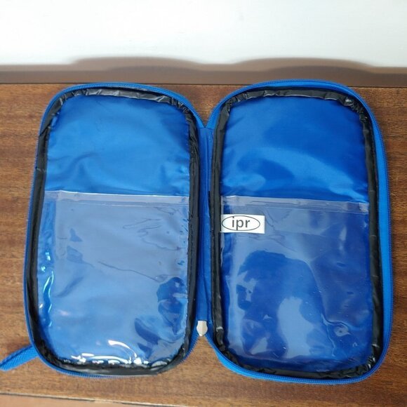 Trafalgar Rainbow Bag Travel Vintage Toiletries Passport Cosmetics Wallet Nylon - Picture 5 of 8